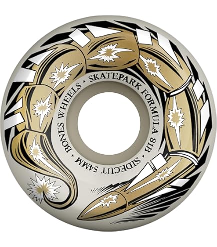 Amazon.com : Bones Wheels X-Formula Standards Skateboard Wheels